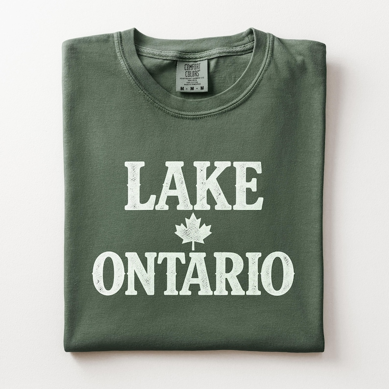 Lake Ontario Shirt - Vintage Unisex Comfort Colors Tee