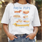 Pasta Pups Shirt – Funny Dachshund T-Shirt (PB092226-4)