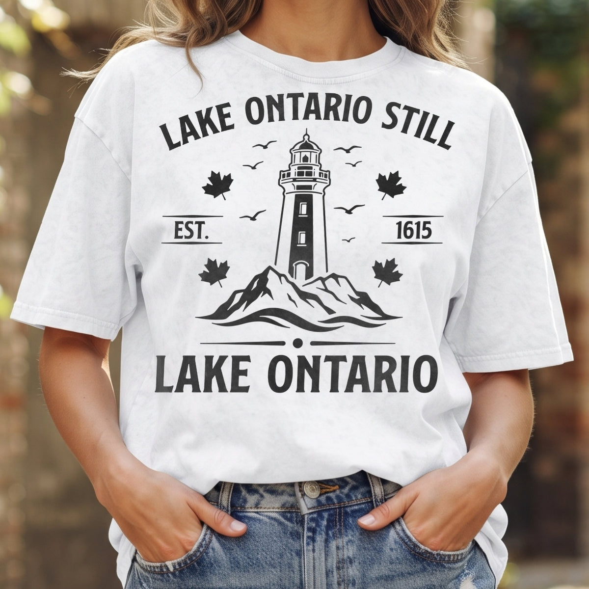 Lake Ontario Shirt - Vintage Unisex Comfort Colors Tee V2