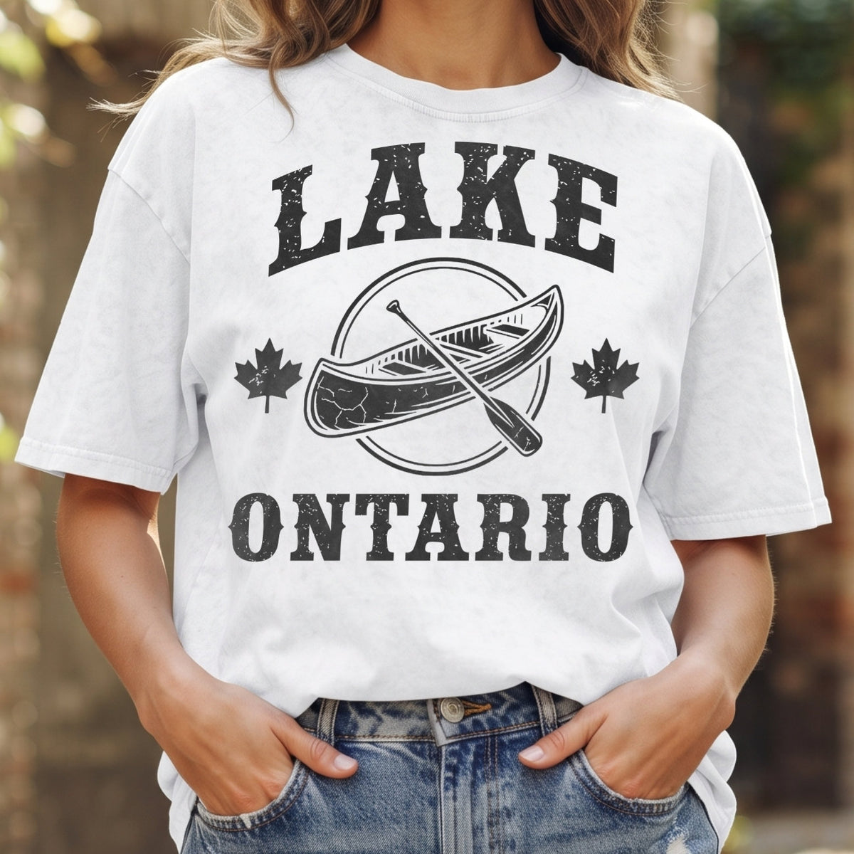 Lake Ontario Unisex Cotton Tee