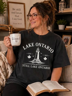 Lake Ontario Est 1615 Cotton T Shirt