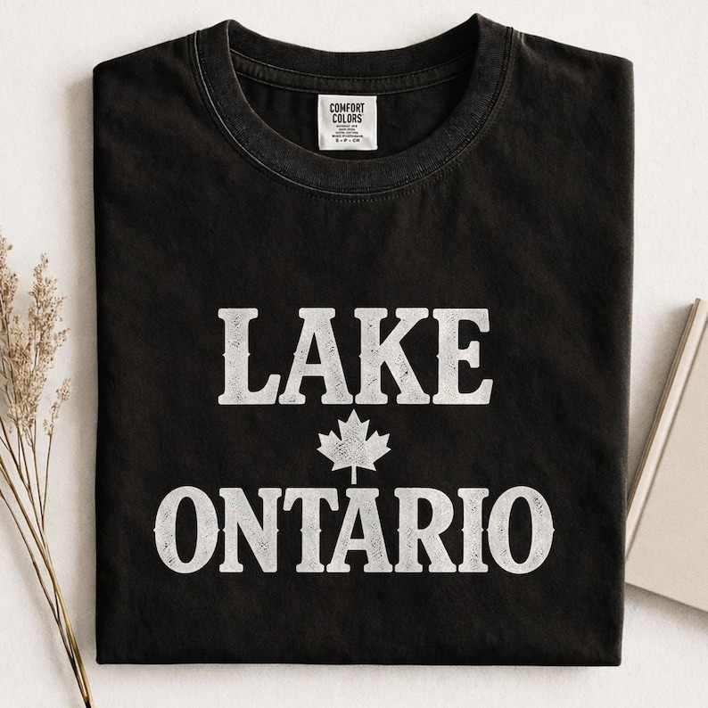 Lake Ontario Shirt - Vintage Unisex Comfort Colors Tee