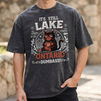 Its Still Lake On Ontario Unisex Cotton T-shirt- Lake Of Shining of Waters Tee PB100926-8