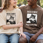 Become Ungovernable Cat T-Shirt, Funny Cat Biting Hand Shirt