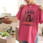 Its Still Lake On Ontario Unisex Cotton T-shirt- Lake Of Shining of Waters Tee PB100926-8