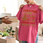 Christmas Crew Johnson Family Matching Christmas T-Shirt, Top