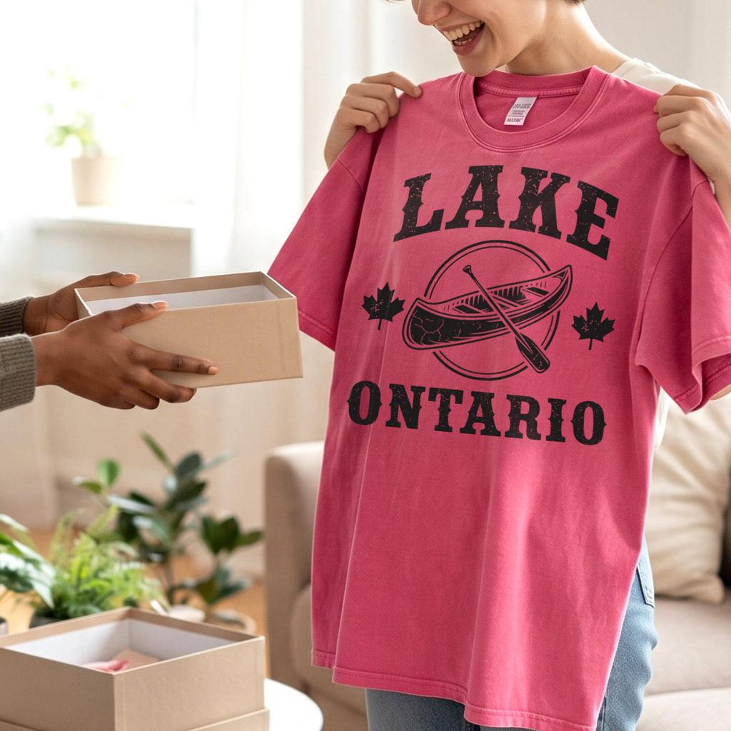 Lake Ontario Unisex Cotton Tee