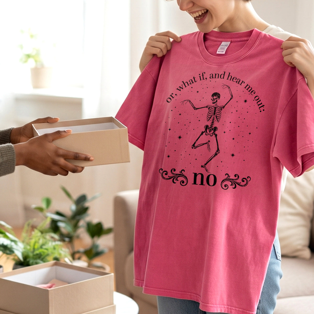 What If And Hear Me Out Shirt, Halloween Shirt (PB091826-1)