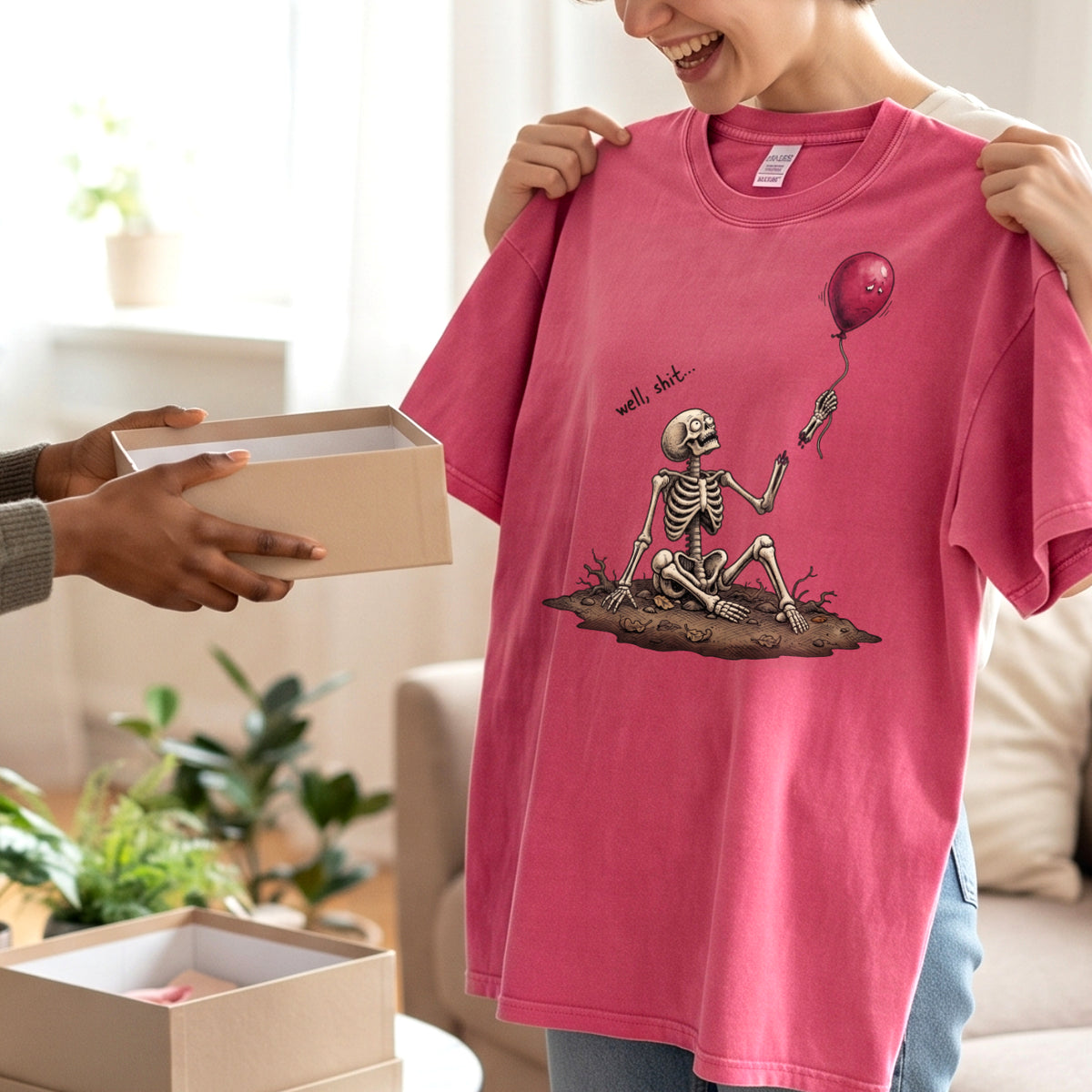 Oh No - Halloween Cotton Shirt (PB091826-6)