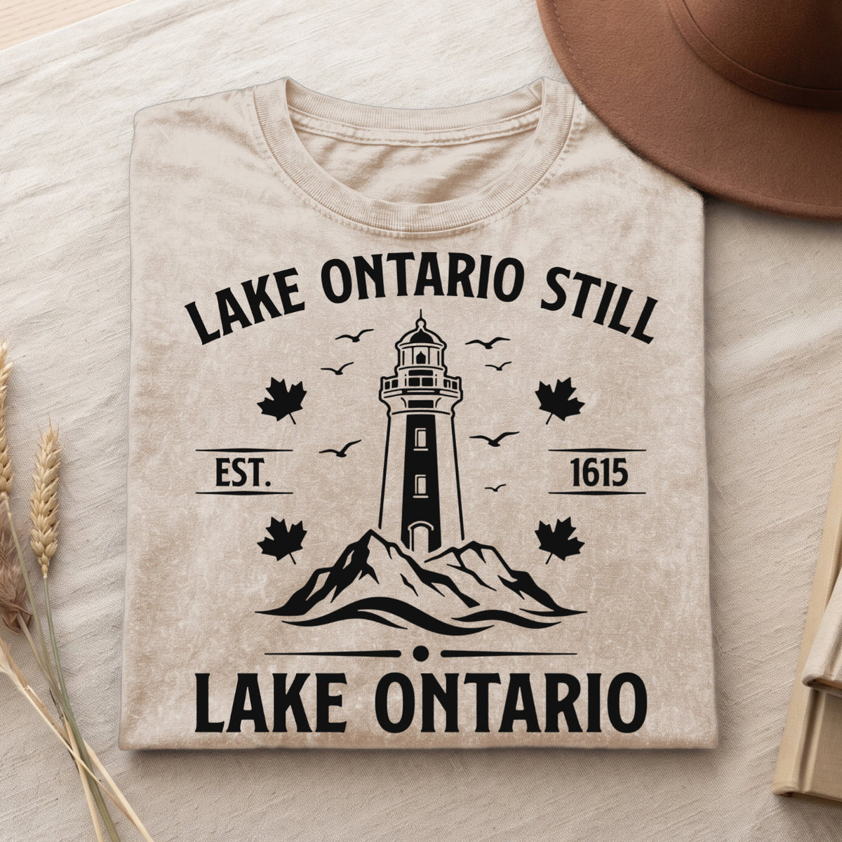 Lake Ontario Shirt - Vintage Unisex Comfort Colors Tee V2