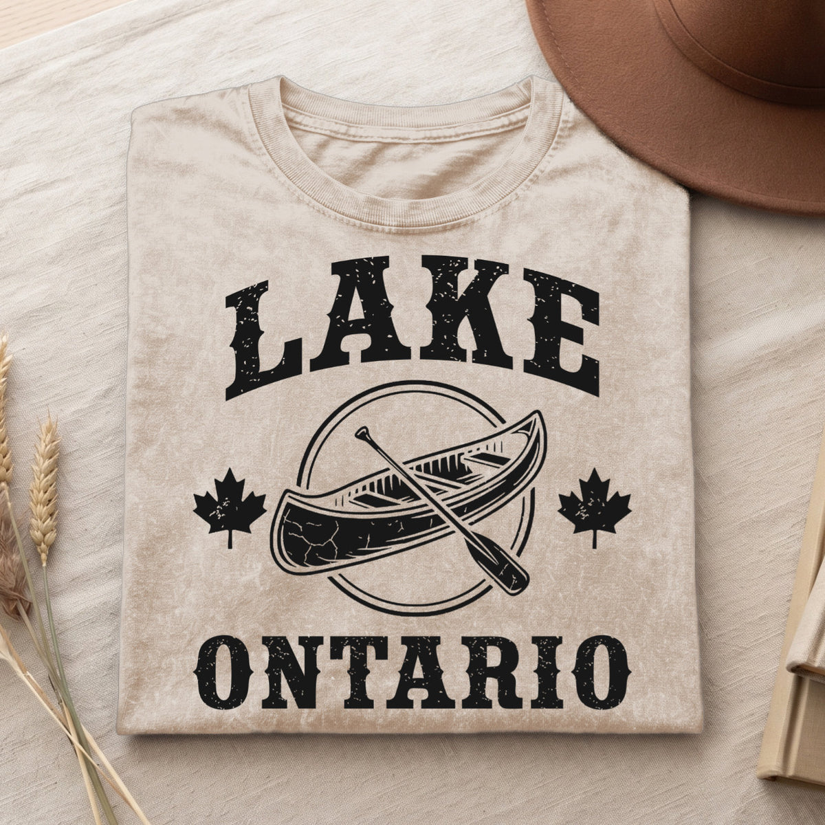 Lake Ontario Unisex Cotton Tee