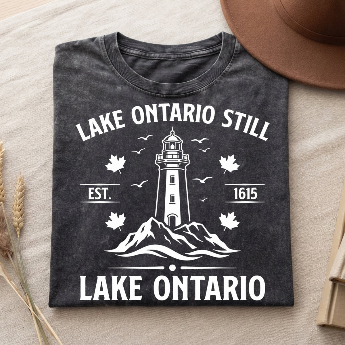 Lake Ontario Shirt - Vintage Unisex Comfort Colors Tee V2