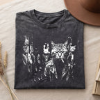 Funny Gangster Cat Shirt, Meme Cats Graphic Tee