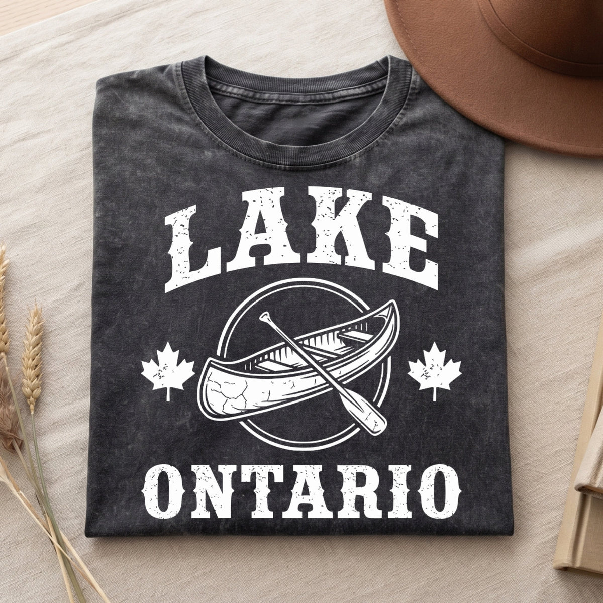 Lake Ontario Unisex Cotton Tee