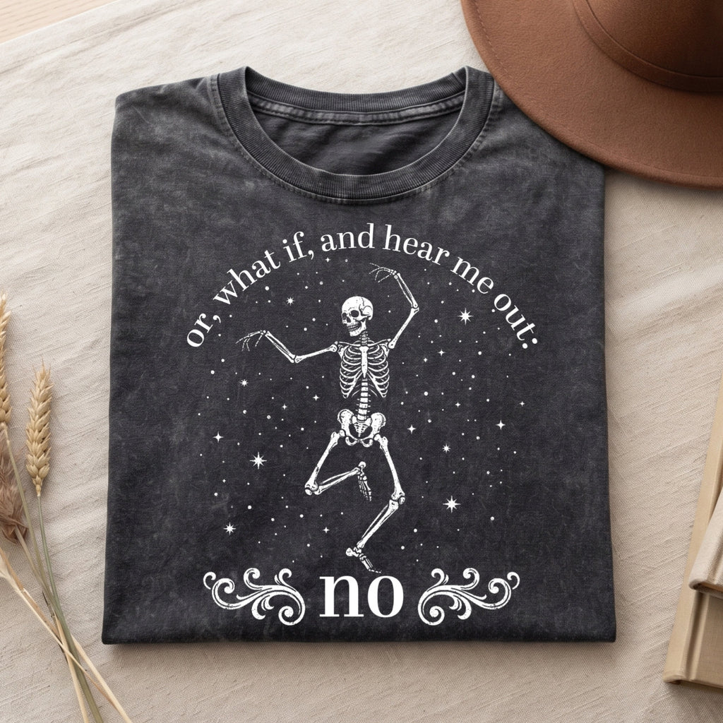 What If And Hear Me Out Shirt, Halloween Shirt (PB091826-1)