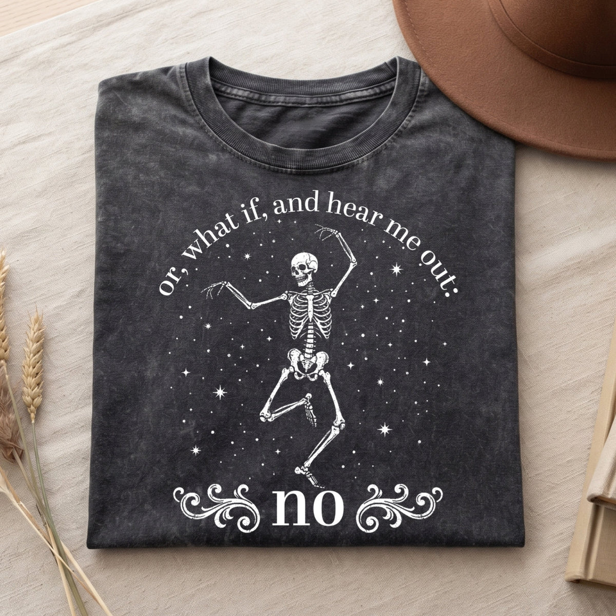What If And Hear Me Out Shirt, Halloween Shirt (PB091826-1)