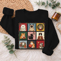 Christmas Cats Sweatshirt, Cute Kitty Holiday Sweater, Xmas Gift