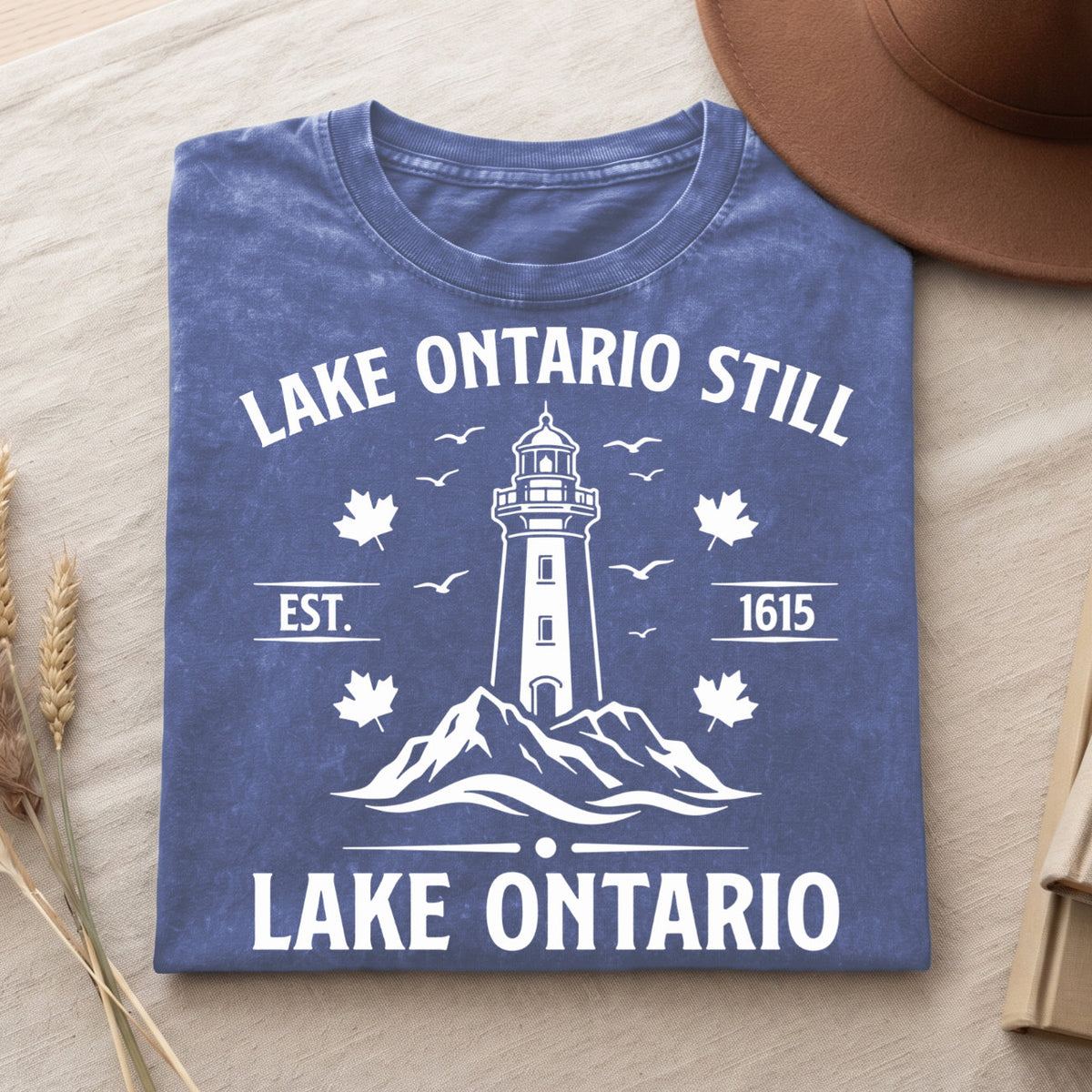 Lake Ontario Shirt - Vintage Unisex Comfort Colors Tee V2