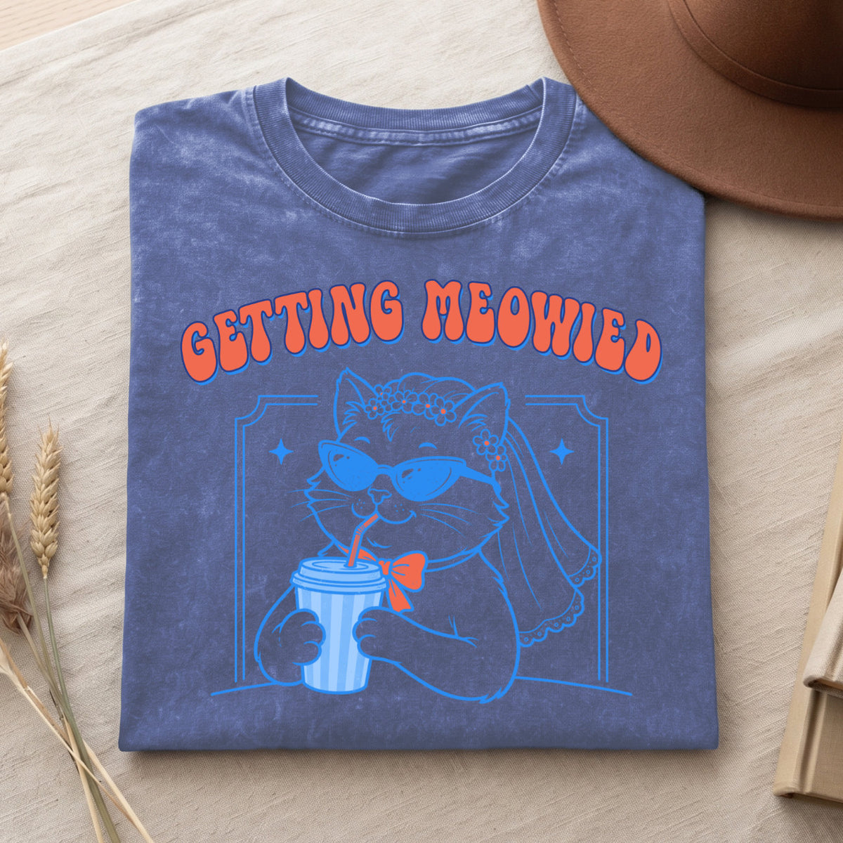 Getting Meowied Shirt, Funny Cat Bride Tee