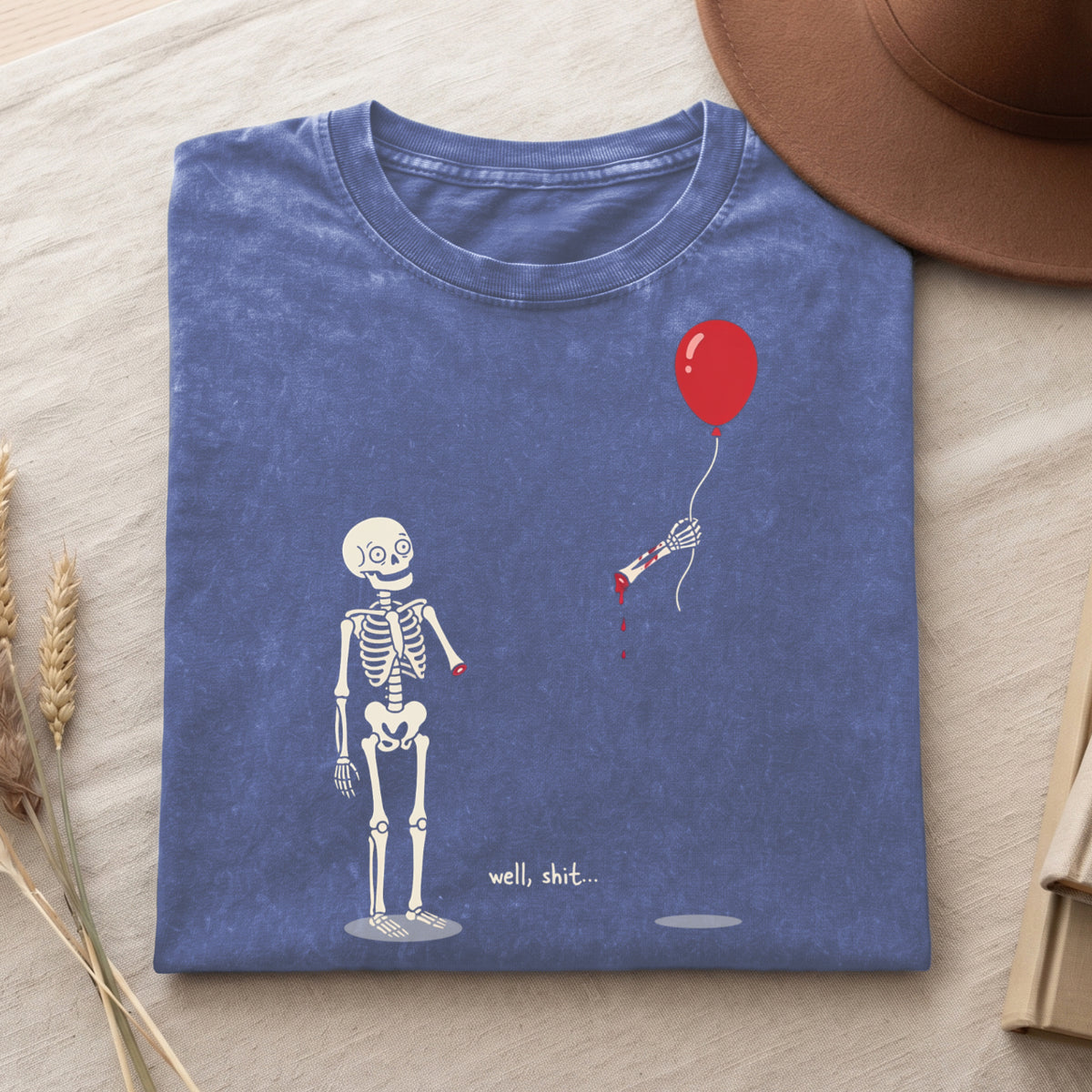 Oh Well - Halloween Cotton Shirt (PB091826-2)