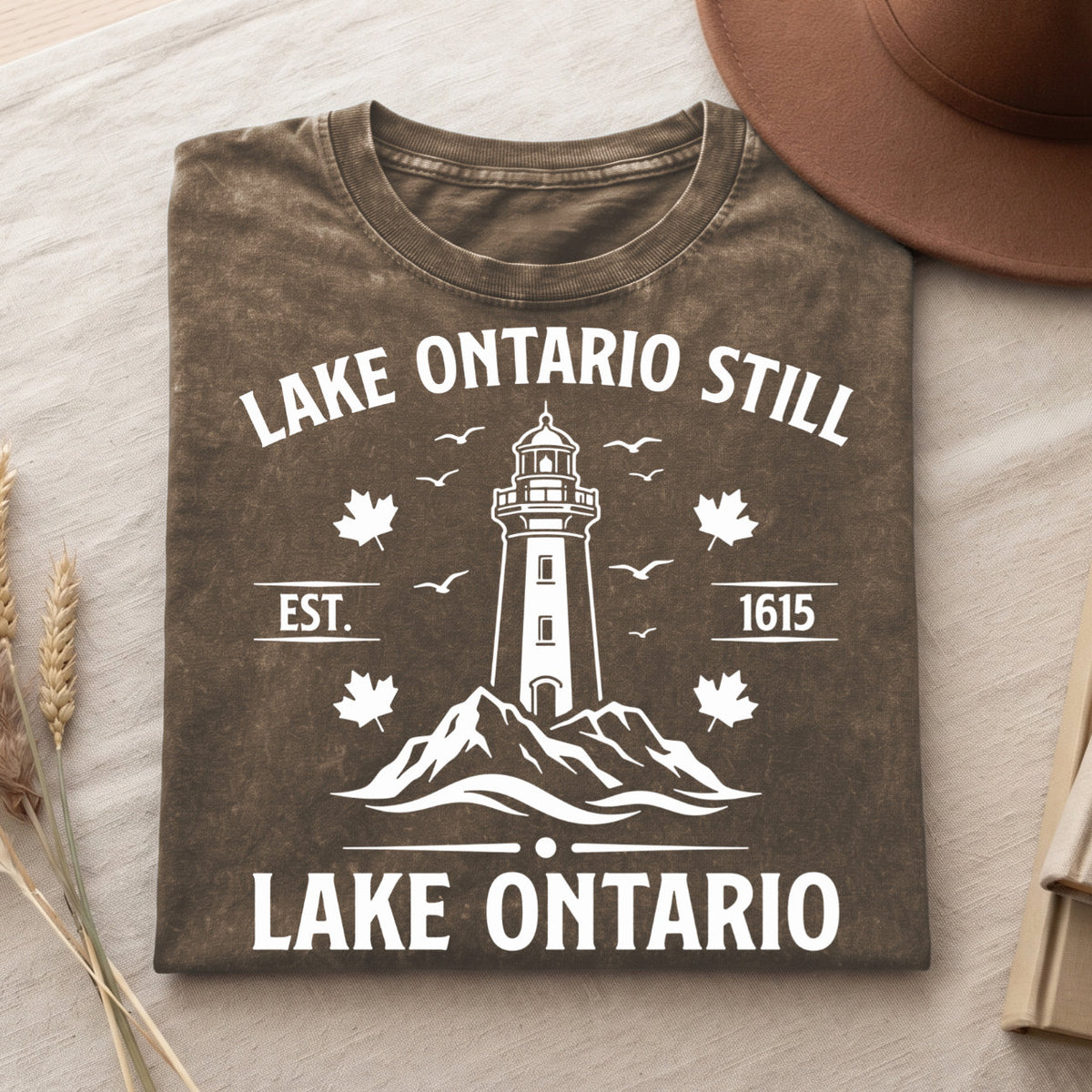 Lake Ontario Shirt - Vintage Unisex Comfort Colors Tee V2