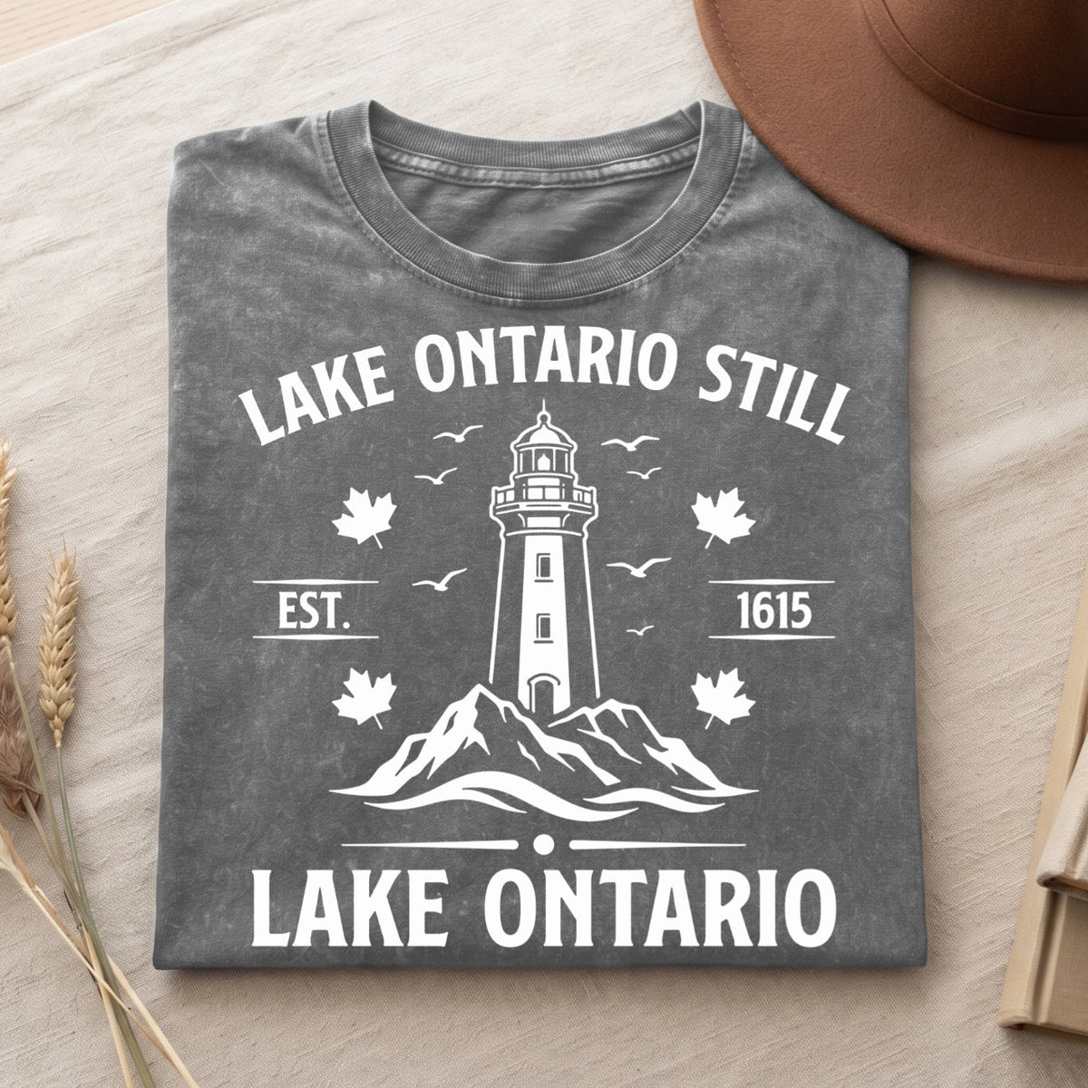 Lake Ontario Shirt - Vintage Unisex Comfort Colors Tee V2