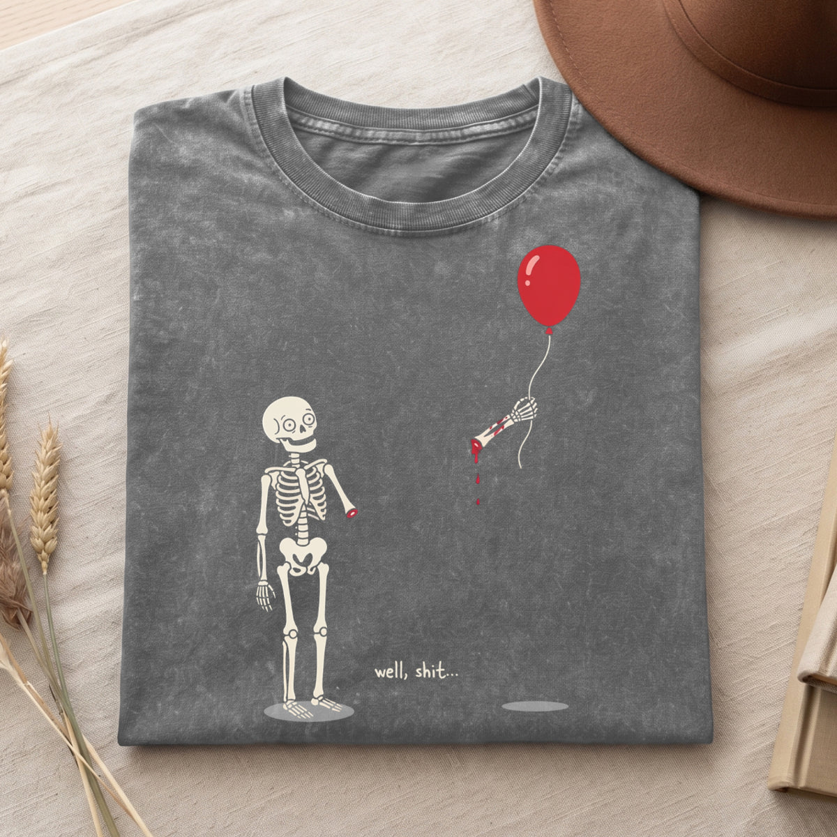 Oh Well - Halloween Cotton Shirt (PB091826-2)