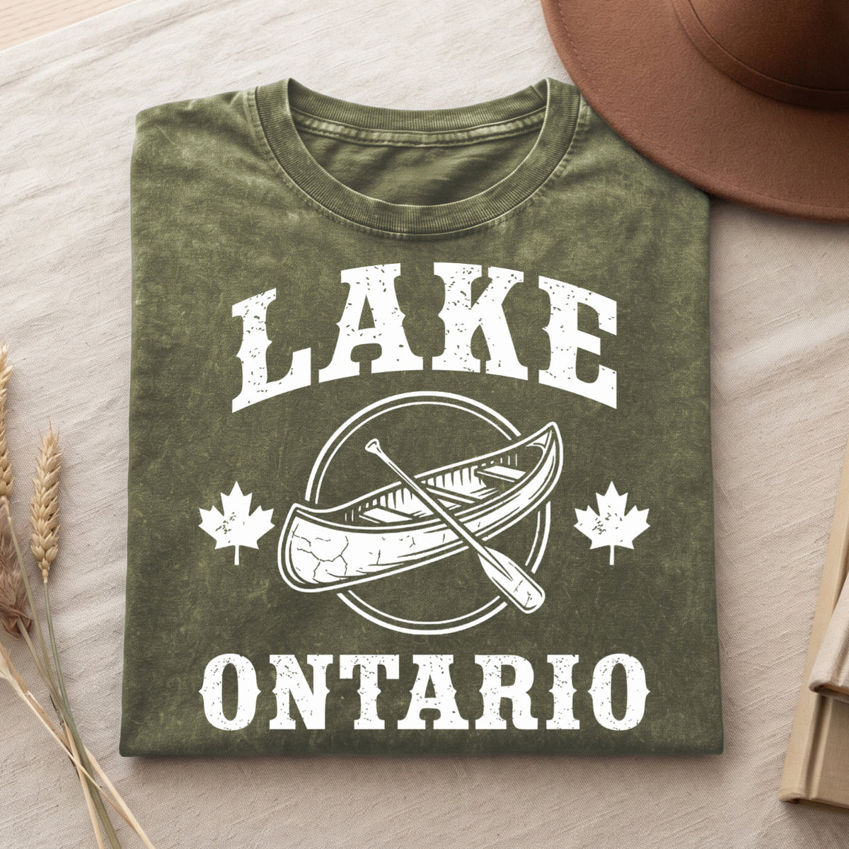 Lake Ontario Unisex Cotton Tee