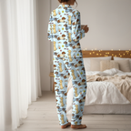 Dachshund Pajamas for Women | Cute Long Sleeve Dog Lover PJ Set