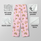 Women's Princess Crown Pajama Set - Soft Cotton Jersey Sleepwear