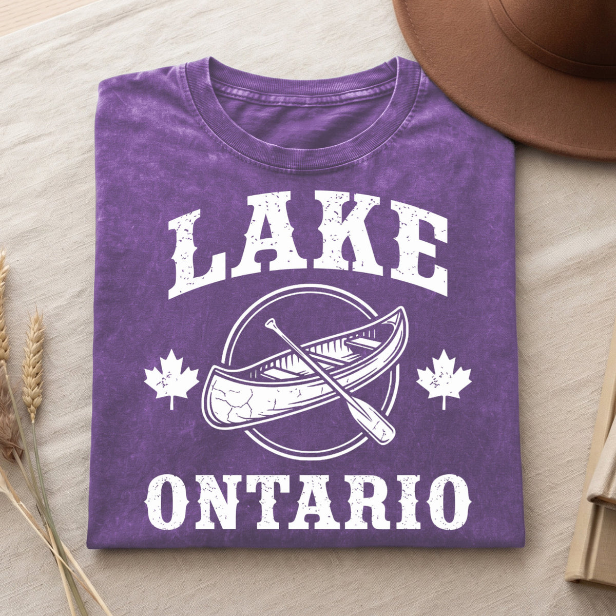 Lake Ontario Unisex Cotton Tee