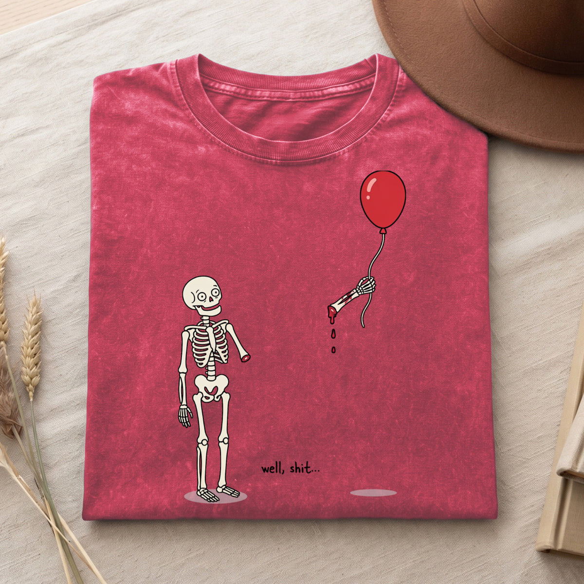 Oh Well - Halloween Cotton Shirt (PB091826-2)