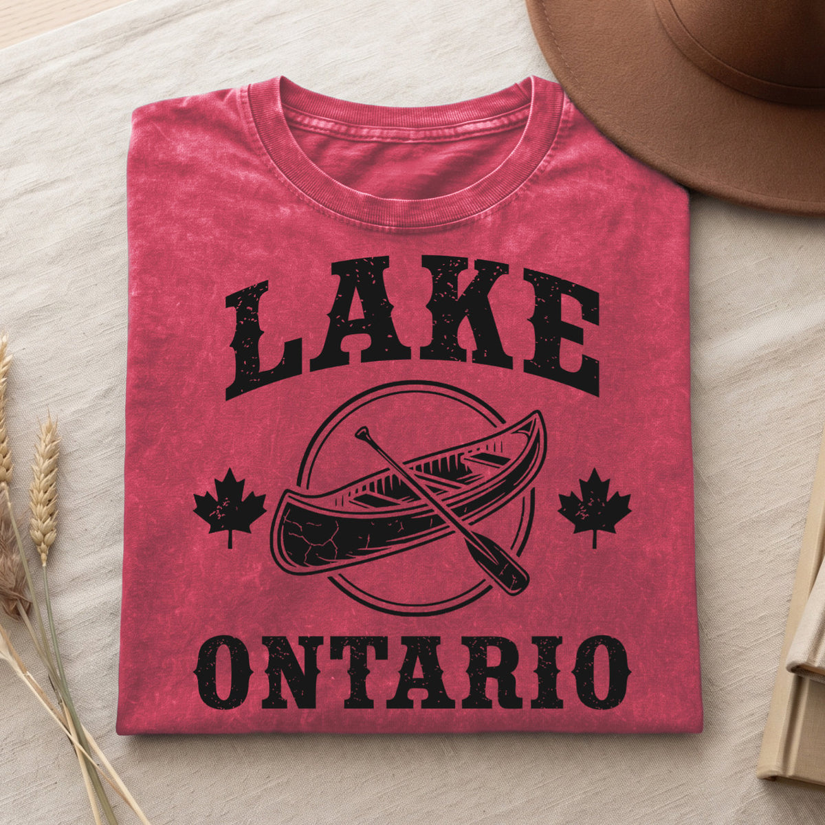 Lake Ontario Unisex Cotton Tee