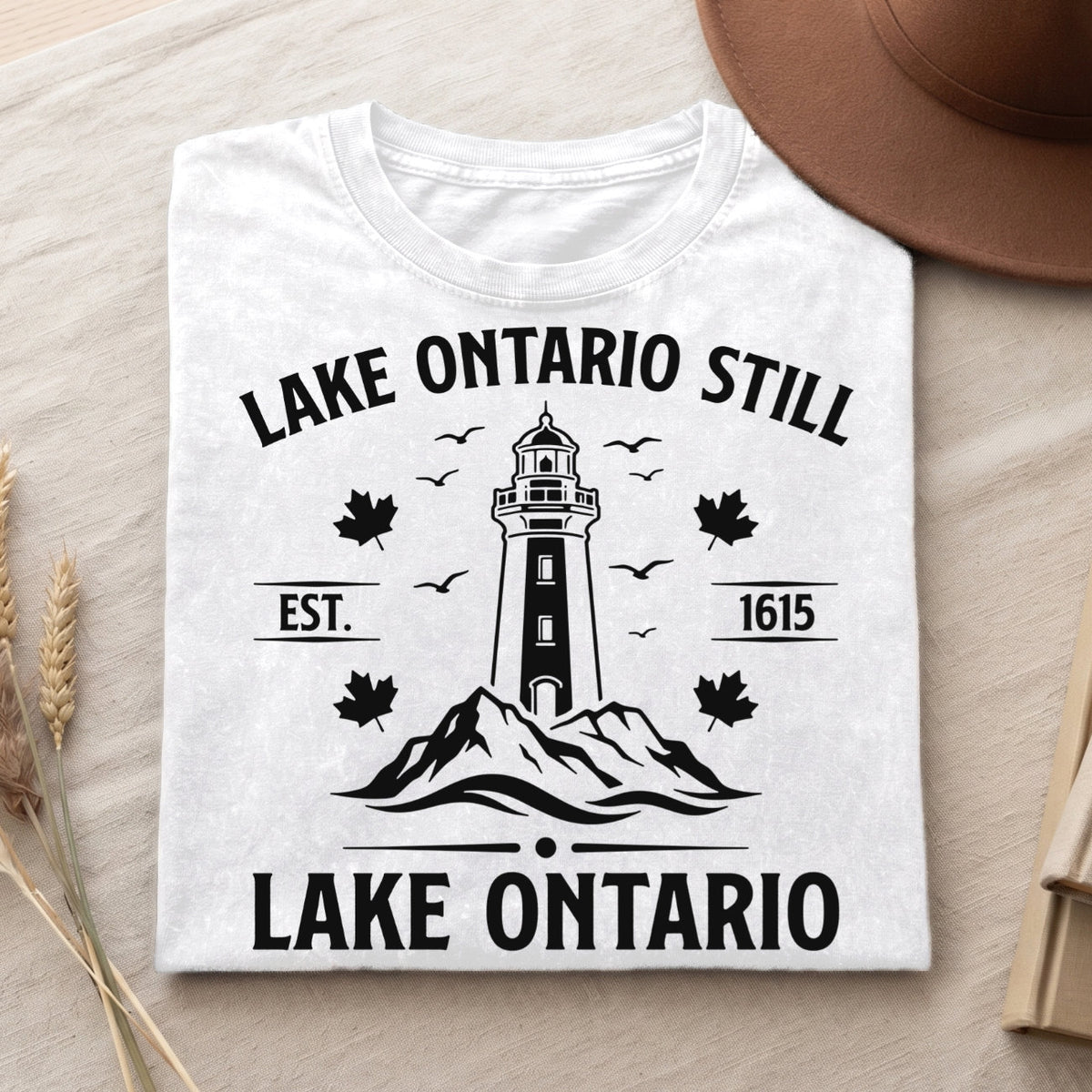 Lake Ontario Shirt - Vintage Unisex Comfort Colors Tee V2