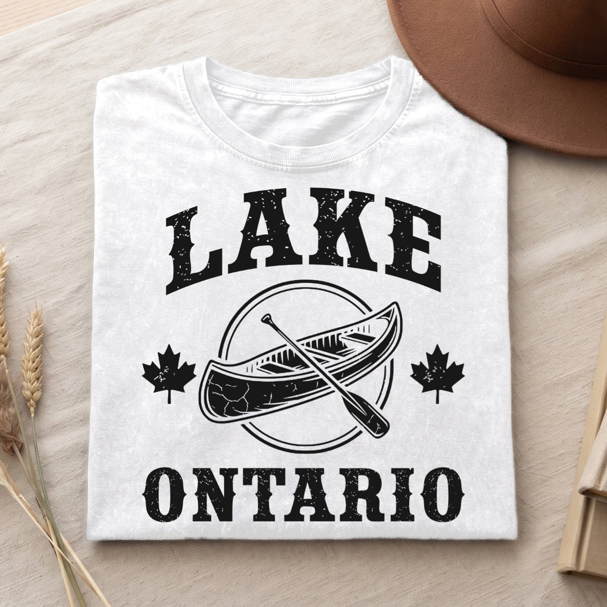 Lake Ontario Unisex Cotton Tee
